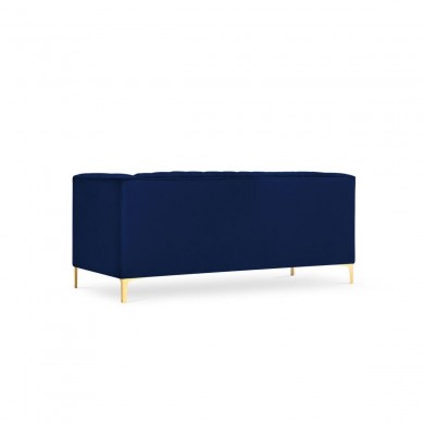 Canapé velours Annite Bleu Roi Pieds Métal Doré 2 Places BOUTICA DESIGN MIC_2S_B1_2_ANNITE6