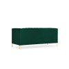 Canapé velours Annite Vert Bouteille Pieds Métal Doré 2 Places BOUTICA DESIGN MIC_2S_B1_2_ANNITE7