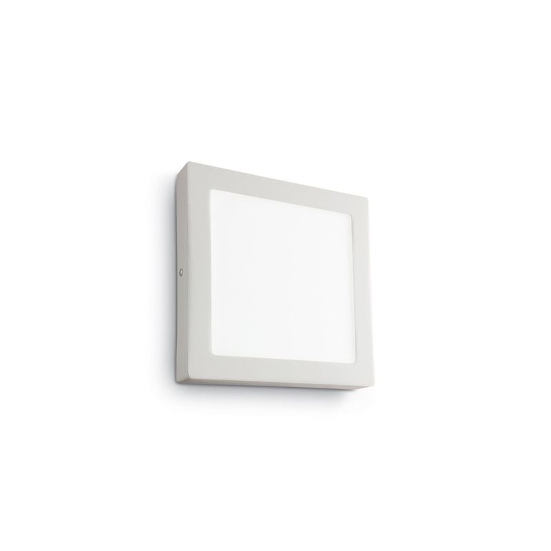 Applique murale UNIVERSAL Carré Blanc 1x18W IDEAL LUX 138640