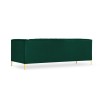 Canapé velours Annite Vert Bouteille Pieds Métal Doré 3 Places BOUTICA DESIGN MIC_3S_B1_2_ANNITE7