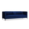 Canapé velours Annite Bleu Roi Pieds Métal Chromé Noir 3 Places BOUTICA DESIGN MIC_3S_B2_2_ANNITE6