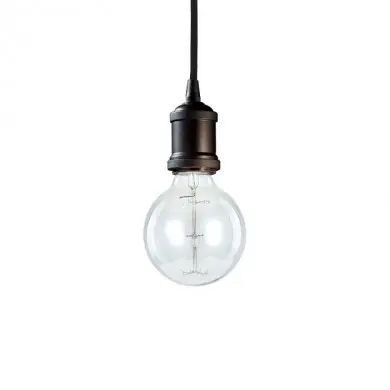 Suspension FRIDA Noir E27 1x60W IDEAL LUX 139425
