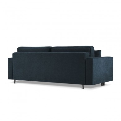 Canapé convertible avec coffre Dunas Bleu Foncé Pieds Métal Chromé Noir BOUTICA DESIGN MIC_3SF_86_A3_DUNAS6