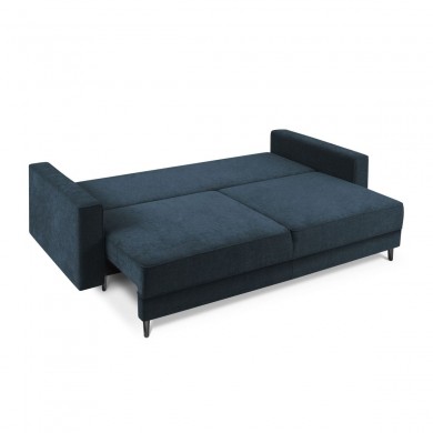 Canapé convertible avec coffre Dunas Bleu Foncé Pieds Métal Chromé Noir BOUTICA DESIGN MIC_3SF_86_A3_DUNAS6