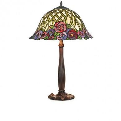 Lampe style Tiffany LIANE 2xE27 D40 MYTIFFANY KT162512+P927