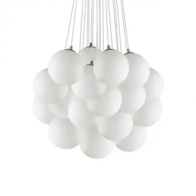 Suspension MAPA BIANCO Blanc E14 22x40W IDEAL LUX 140230