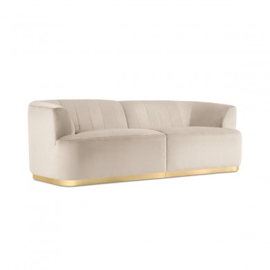 Canapé velours Goct Beige BOUTICA DESIGN MIC_3S_44_F1_GOCT1