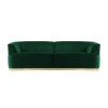 Canapé velours Goct Vert Bouteille BOUTICA DESIGN MIC_3S_44_F1_GOCT3