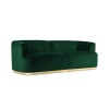 Canapé velours Goct Vert Bouteille BOUTICA DESIGN MIC_3S_44_F1_GOCT3