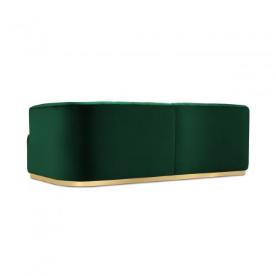 Canapé velours Goct Vert Bouteille BOUTICA DESIGN MIC_3S_44_F1_GOCT3