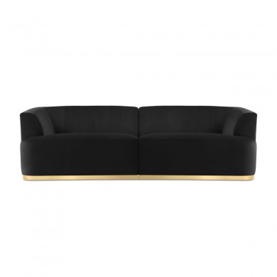 Canapé velours Goct Noir BOUTICA DESIGN MIC_3S_44_F1_GOCT8