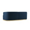 Canapé bouclette Goct Bleu Foncé BOUTICA DESIGN MIC_3S_101_F1_GOCT8