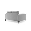 Canapé velours Jade Argent 2 Places BOUTICA DESIGN MIC_2S_51_F1_JADE5