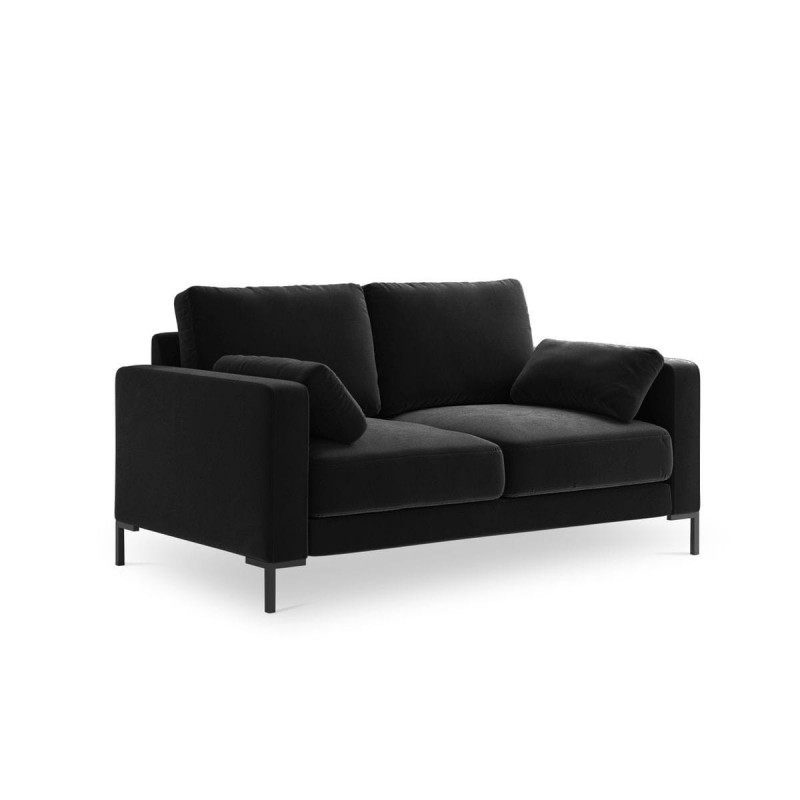 Canapé velours Jade Noir 2 Places BOUTICA DESIGN MIC_2S_51_F1_JADE7