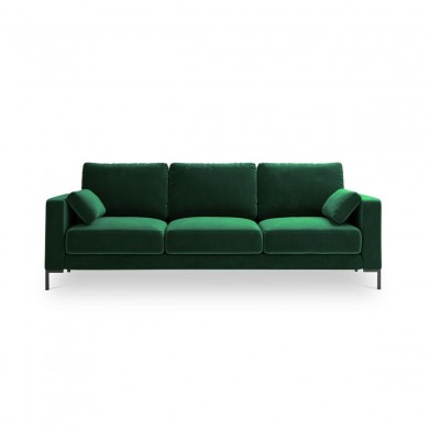 Canapé velours Jade Vert Bouteille 3 Places BOUTICA DESIGN MIC_3S_51_F1_JADE3