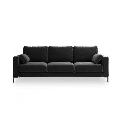 Canapé velours Jade Noir 3 Places BOUTICA DESIGN MIC_3S_51_F1_JADE7