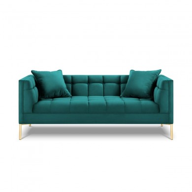 Canapé velours Karoo Turquoise 2 Places BOUTICA DESIGN MIC_2S_51_F1_KAROO5