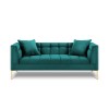 Canapé velours Karoo Turquoise 2 Places BOUTICA DESIGN MIC_2S_51_F1_KAROO5