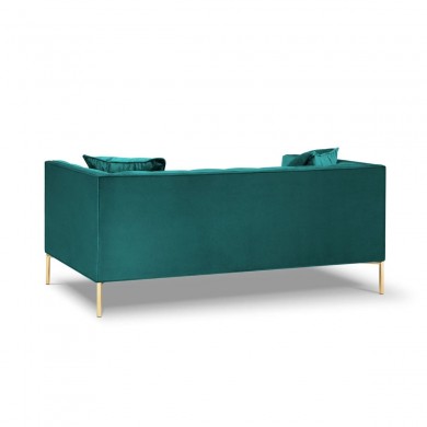 Canapé velours Karoo Turquoise 2 Places BOUTICA DESIGN MIC_2S_51_F1_KAROO5