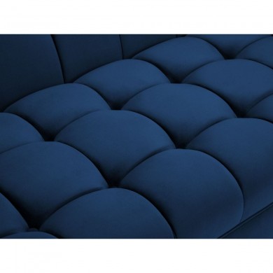 Canapé velours Karoo Bleu Roi Pieds Métal Doré 2 Places BOUTICA DESIGN MIC_2S_51_F1_KAROO7