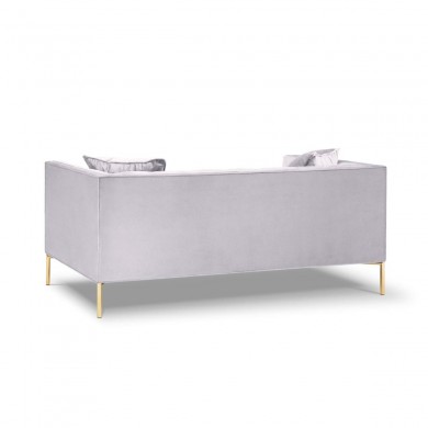 Canapé velours Karoo Argent 2 Places BOUTICA DESIGN MIC_2S_51_F1_KAROO8