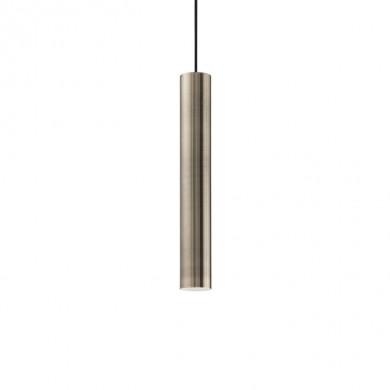 Suspension LOOK Laiton vieilli 1x28W IDEAL LUX 141794