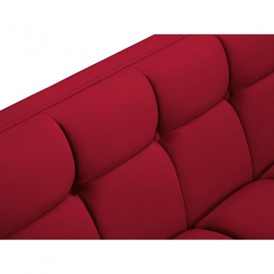 Canapé velours Karoo Rouge 3 Places BOUTICA DESIGN MIC_3S_51_F1_KAROO2