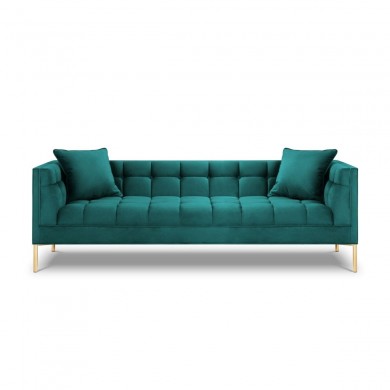 Canapé velours Karoo Turquoise 3 Places BOUTICA DESIGN MIC_3S_51_F1_KAROO5