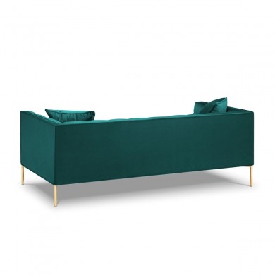 Canapé velours Karoo Turquoise 3 Places BOUTICA DESIGN MIC_3S_51_F1_KAROO5