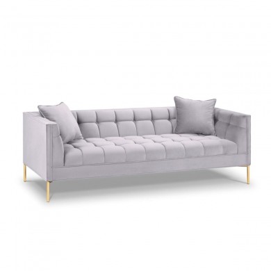 Canapé velours Karoo Argent 3 Places BOUTICA DESIGN MIC_3S_51_F1_KAROO8