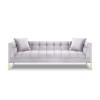 Canapé velours Karoo Argent 3 Places BOUTICA DESIGN MIC_3S_51_F1_KAROO8