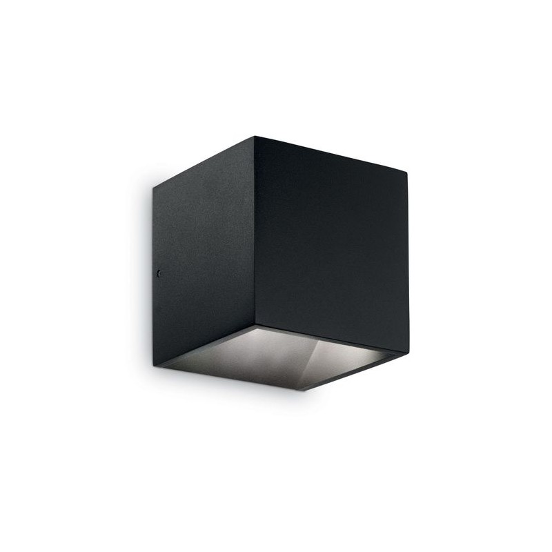 Applique murale extérieure RUBIK Noir 1x6W IDEAL LUX 142302