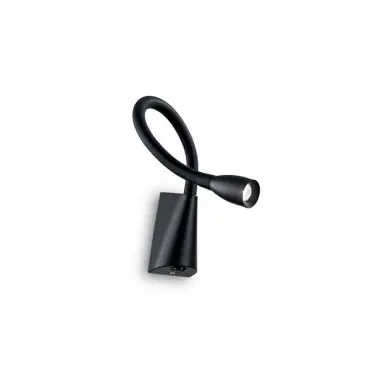Applique murale GOOSE Noir 1x3W IDL_142692 142692 Applique murale GOOSE Noir 1x3W IDEAL LUX 142692