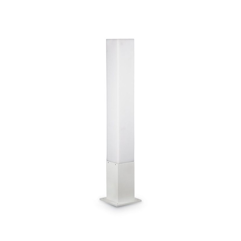 Potelet EDO  Carré Blanc 1x15W IDEAL LUX 142999