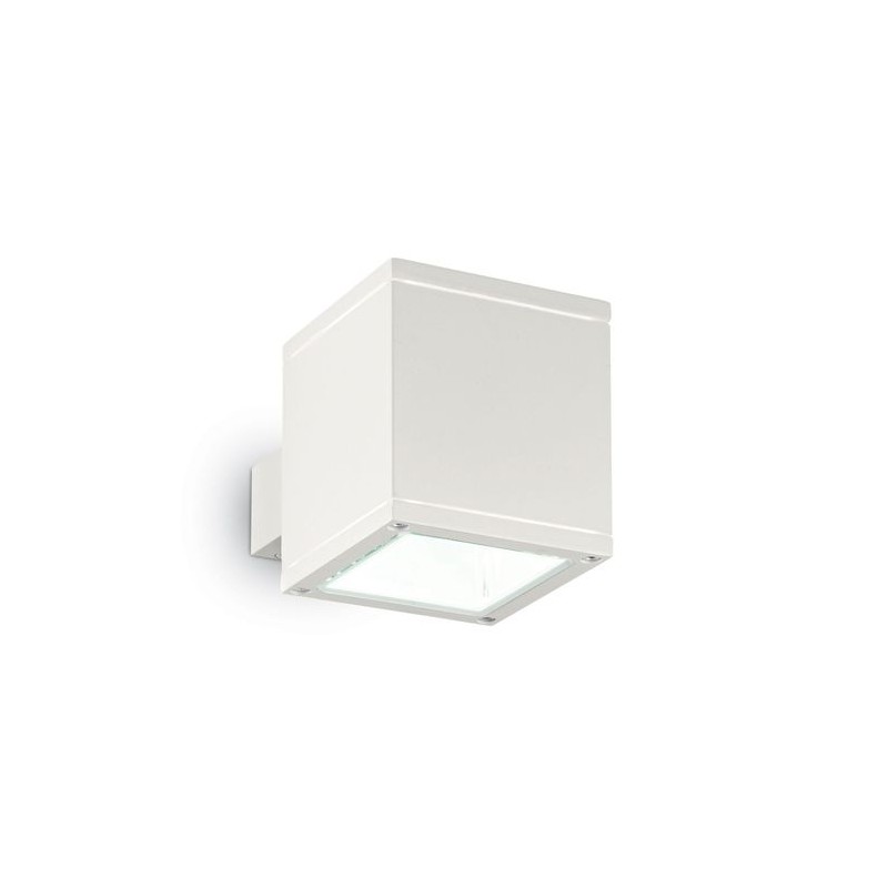 Applique murale extérieure SNIF Carré Blanc 1x40W IDEAL LUX 144276