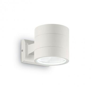 Applique murale extérieure SNIF rond Blanc 1x40W IDEAL LUX 144283