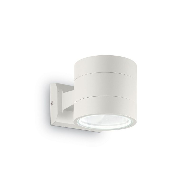 Applique murale extérieure SNIF rond Blanc 1x40W IDEAL LUX 144283