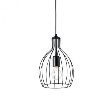 Suspension AMPOLLA-2 Noir 1x60W IDEAL LUX 148151