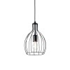 Suspension AMPOLLA-2 Noir 1x60W IDEAL LUX 148151