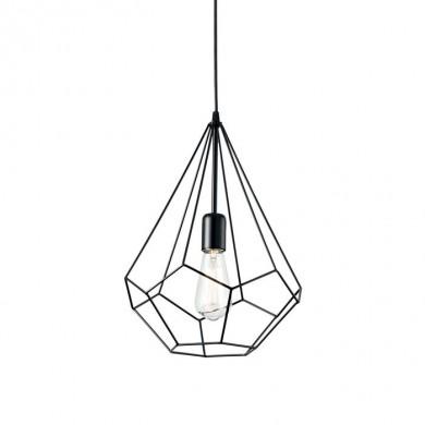 Suspension AMPOLLA-3 Noir 1x60W IDEAL LUX 148175