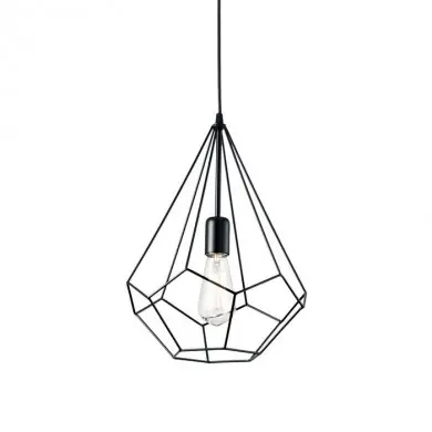 Suspension AMPOLLA-3 Noir 1x60W IDEAL LUX 148175
