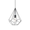 Suspension AMPOLLA-3 Noir 1x60W IDEAL LUX 148175