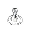 Suspension AMPOLLA-1 Noir 1x60W IDEAL LUX 148502