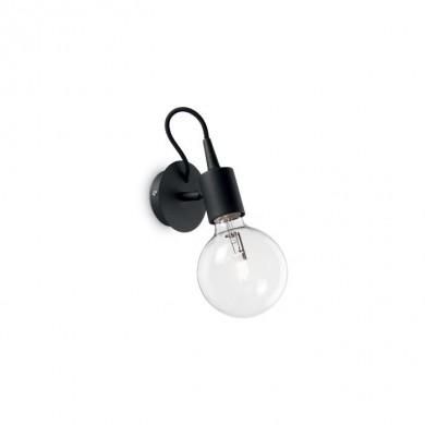 Applique murale EDISON Noir 1x60W IDEAL LUX 148908