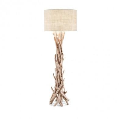 Lampe design bois flotté - suspension bois flotté - Loftboutik