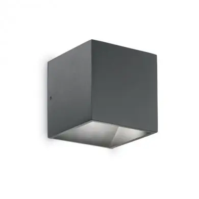 Applique murale extérieure RUBIK Anthracite 1x6W IDEAL LUX 149738