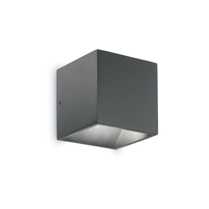 Applique murale extérieure RUBIK Anthracite 1x6W IDEAL LUX 149738