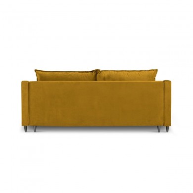 Canapé convertible avec coffre Rutile Jaune BOUTICA DESIGN MIC_3S_2_A3_RUTILE10