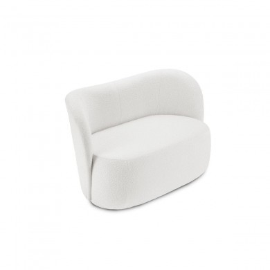 Canapé bouclette Saamit Beige 2 Places BOUTICA DESIGN MIC_2S_67_F1_SAAMIT1