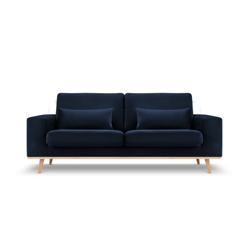 Canapé velours Tugela Bleu Roi 2 Places BOUTICA DESIGN MIC_2S_44_F1_TUGELA2